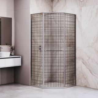 Душевой уголок RGW SV-82 "R" 33328299-241R 90x90 см хром